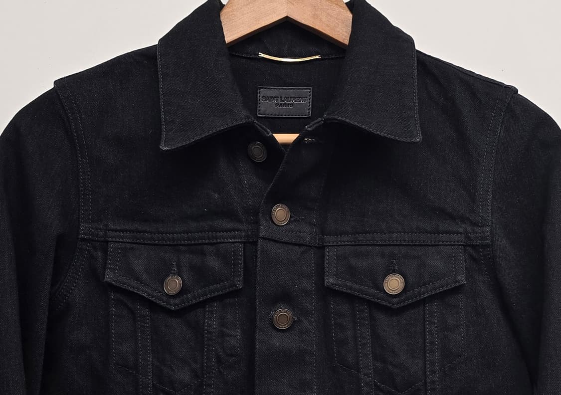 Saint Laurent  생로랑 여성 클래식 데님재킷. 싸이즈S 상품이미지3
