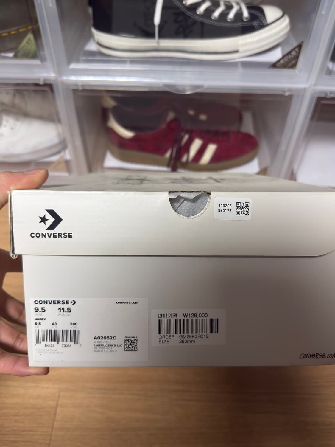 스투시 컨버스 척 70 하이 플루메리아 핑크 280 상품이미지5