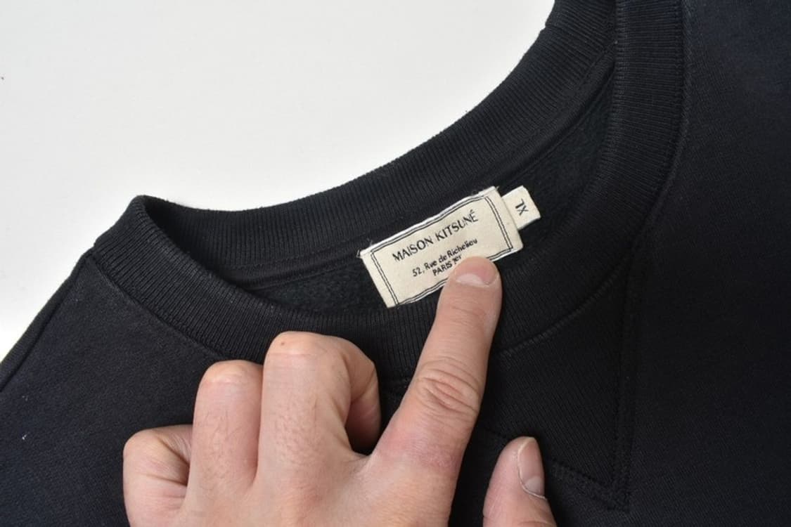 메종키츠네 빅폭스 맨투맨 스웻셔츠 XL  N1319 상품이미지4