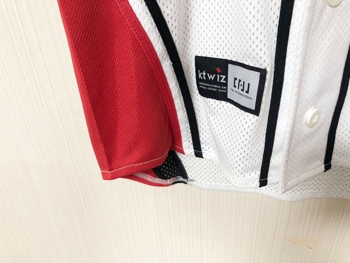 KBO KT위즈 홈유니폼/져지 75 #12 엄상백 상품이미지7