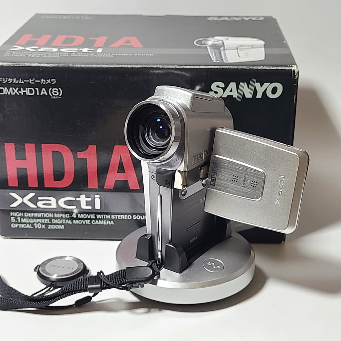 산요 작티 DMX-HD1A 빈티지 캠코더 디카 풀박스 상품이미지1