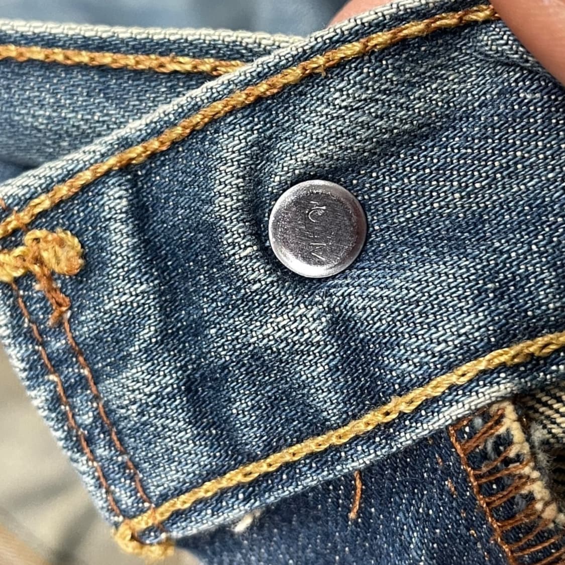 00s 리바이스 501 블랭크탭 데님팬츠 상품이미지8