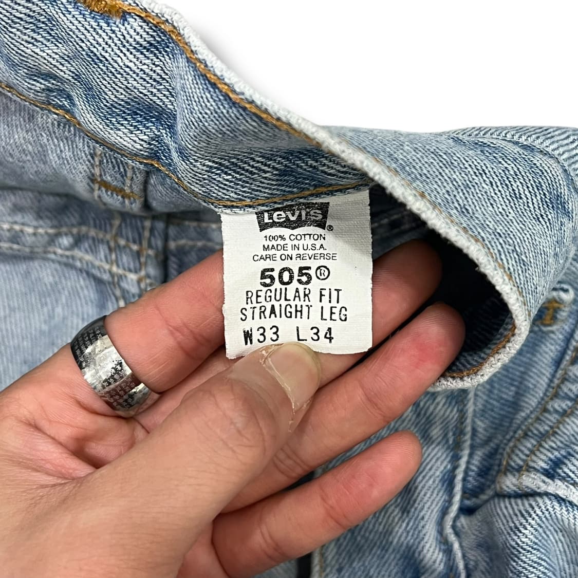 Usa 리바이스 505 데님팬츠 s06154 상품이미지9