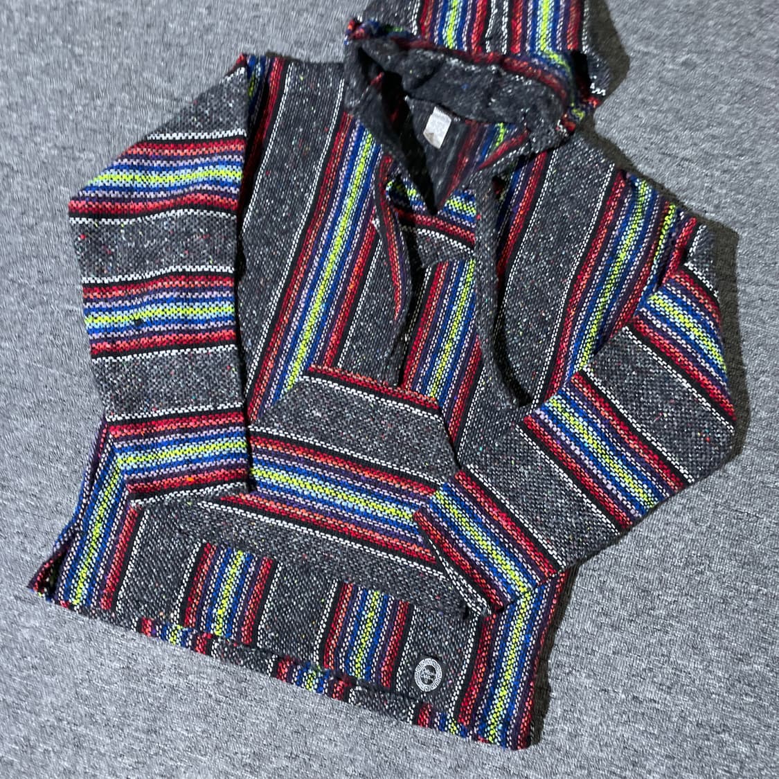 Made in Mexico 케이블 패턴 니트 후드티 M 상품이미지2