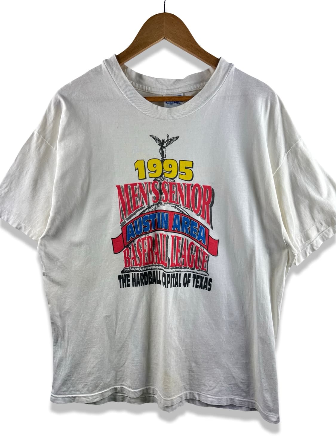 90S 미국생산 싱글스티치 1995 오스틴 그래픽 티셔츠2642 상품이미지1