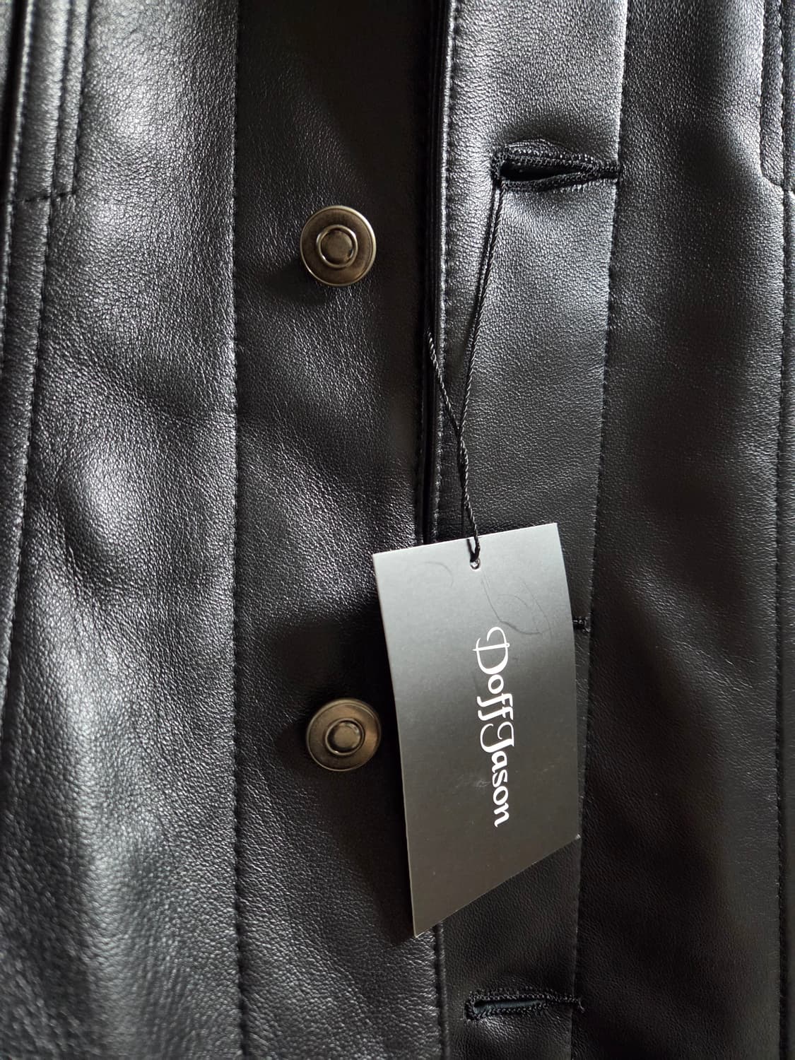 (새상품) 도프제이슨 램스킨 레더 자켓 XL 상품이미지4