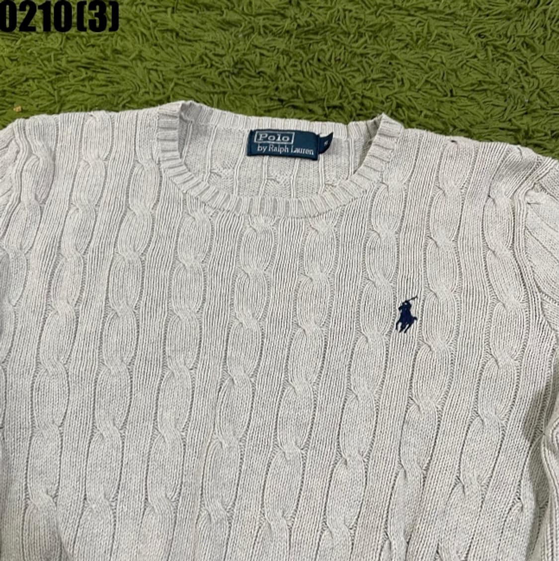 폴로 랄프로렌 크롭 케이블 니트 상품이미지2