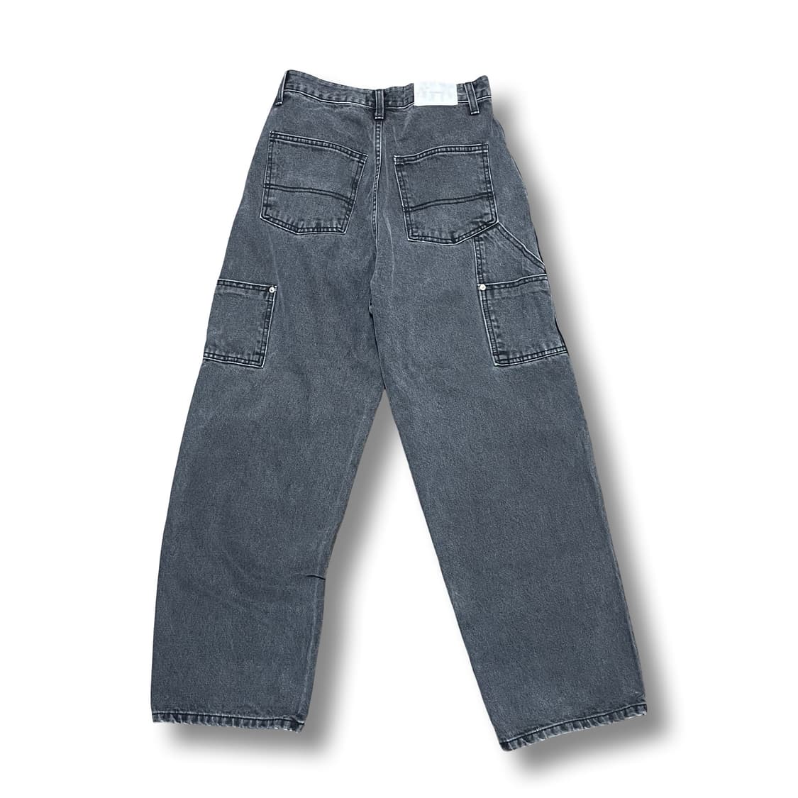 [28] 블랙 워싱 데님 카펜터 팬츠 상품이미지3