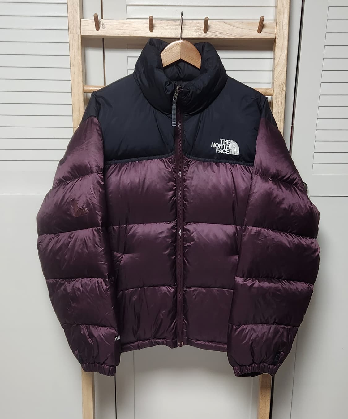 노스페이스 버건디 700 눕시 패딩 자켓 상품이미지1