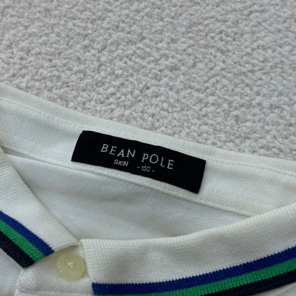 100 빈폴 피케 반팔 카라 티셔츠 0306E 상품이미지3