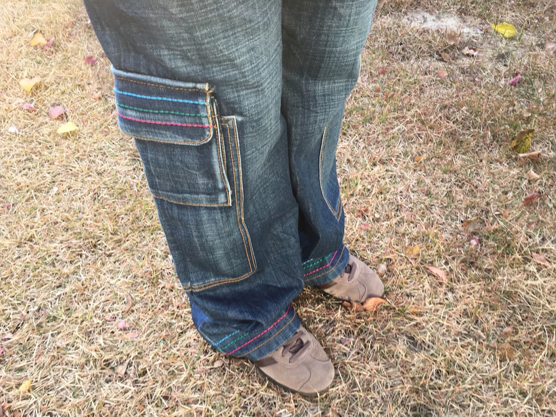 카고 데님 팬츠 상품이미지6