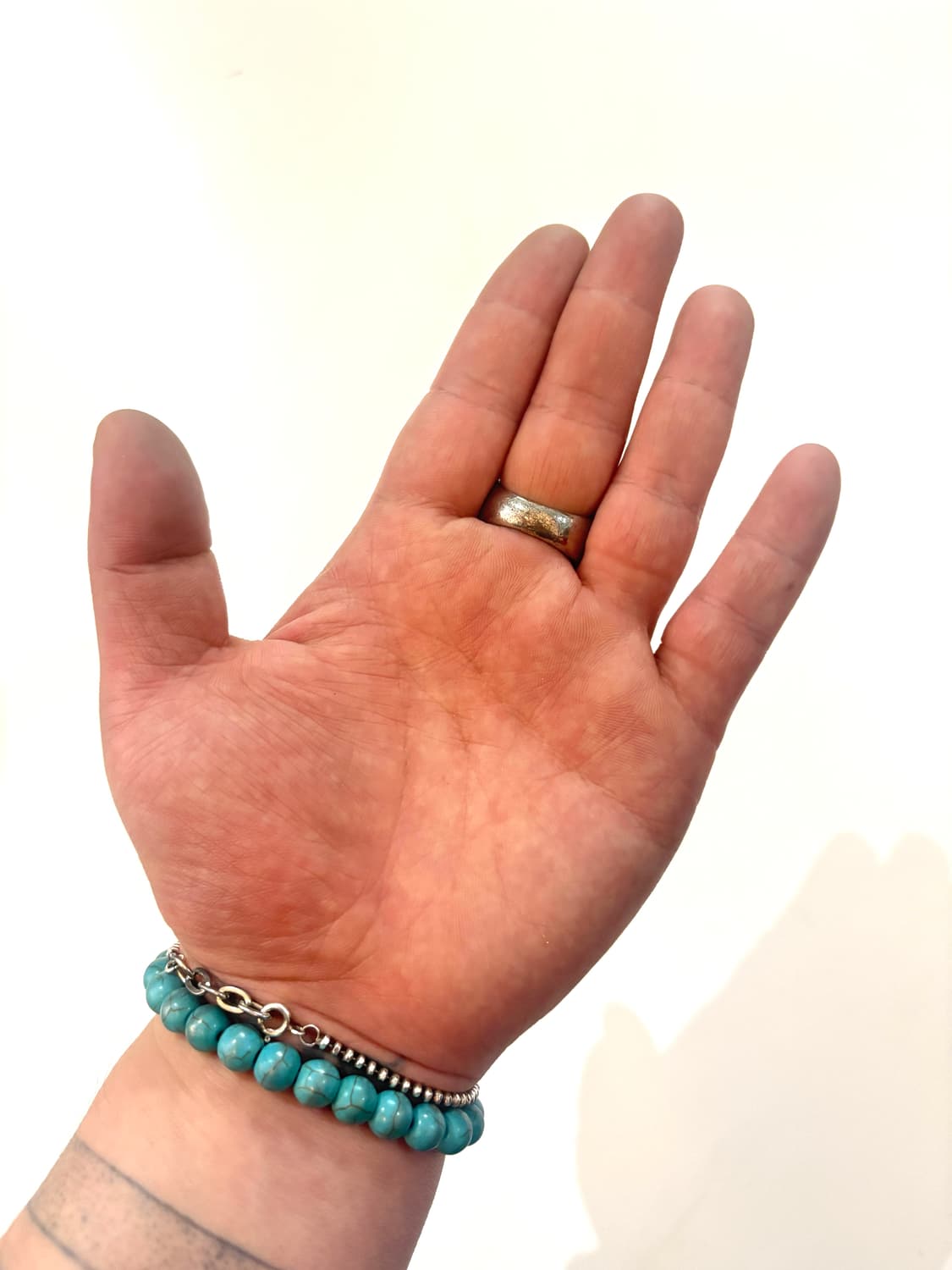 TTF✳️드리스반노튼 스퀘어 블럭 링 상품이미지4