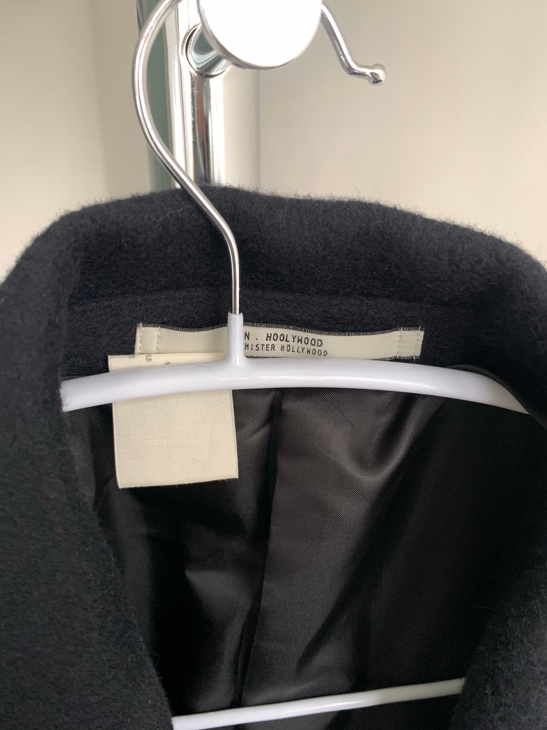 엔할리우드 체스터필드 코트 상품이미지4