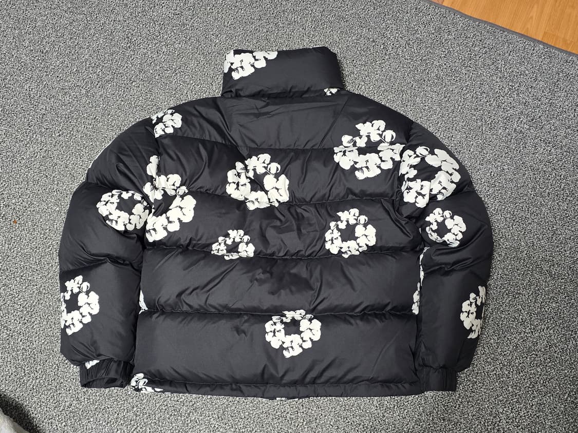 [S] 데님티어스 다운 자켓 패딩 블랙 상품이미지2