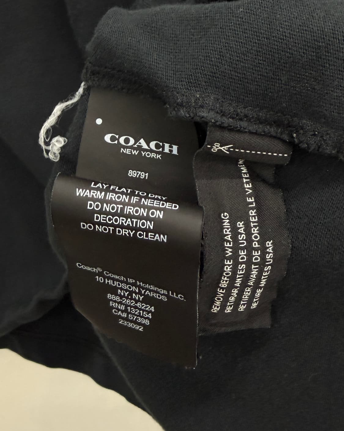 코치 베이직 C로고 티셔츠 상품이미지4