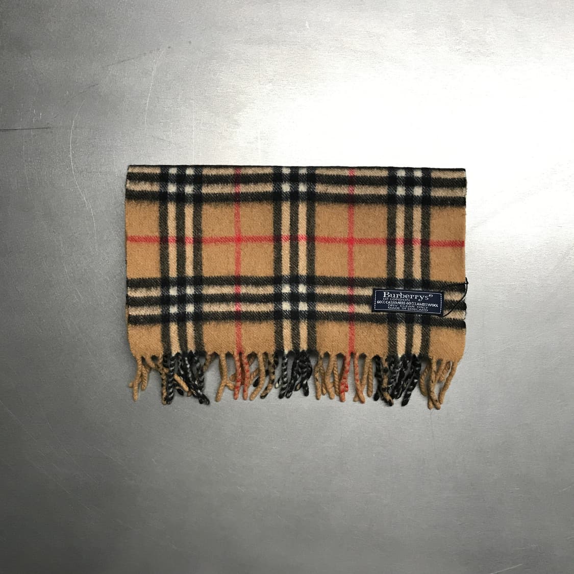 버버리 정품 캐시미어/램스울 머플러 베이지 상품이미지2