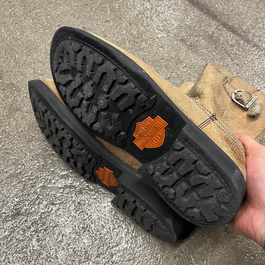 할리데이비슨 스웨이드 엔지니어 부츠 (260) 상품이미지6