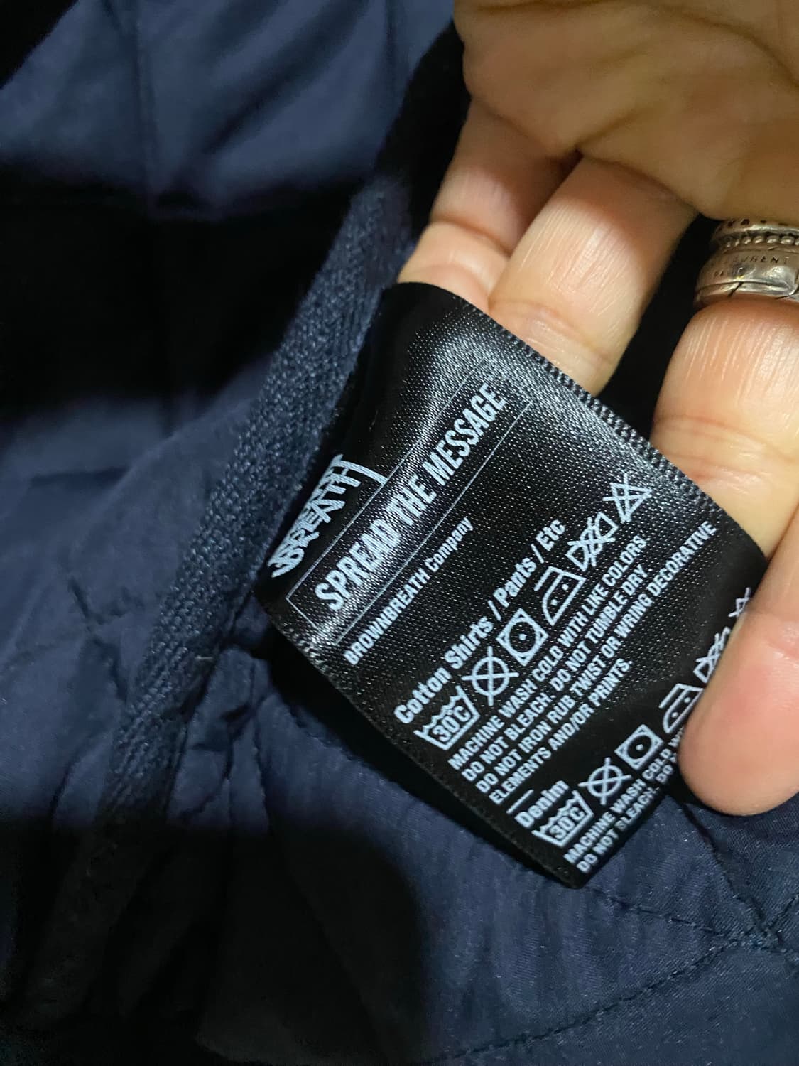 브라운브레스 퀼팅 자켓 XL 네이비 상품이미지8