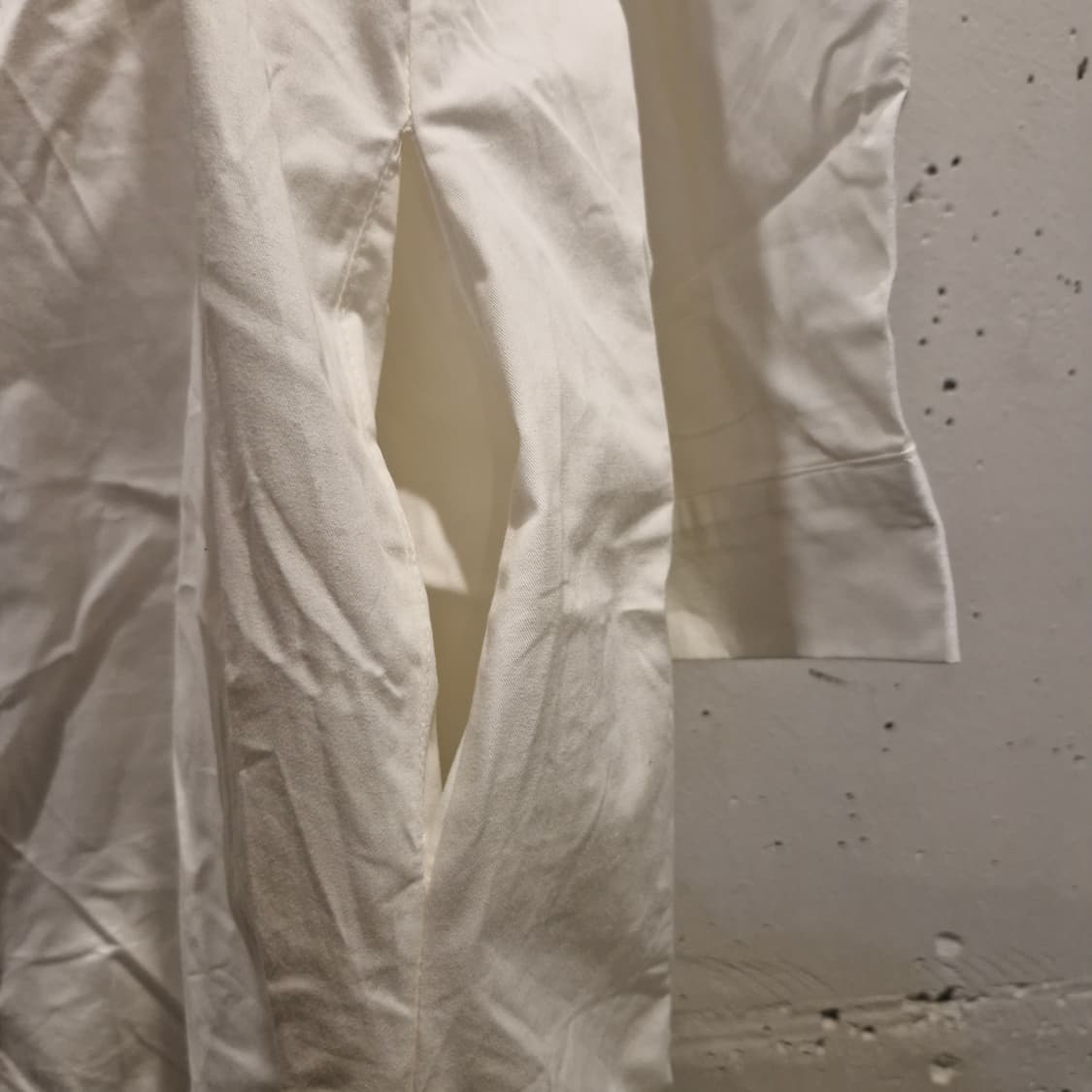 빅사이즈 화이트 셔츠 롱 원피스 새상품 상품이미지2