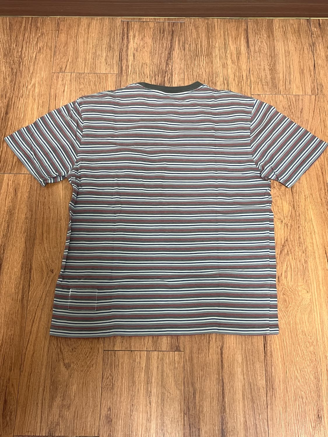 카키스 스트라이프 티셔츠 1 상품이미지2