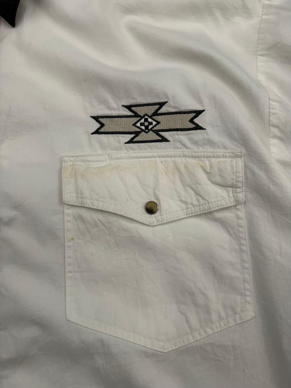 XL) 랭글러 빈티지 웨스턴 반팔셔츠 상품이미지4