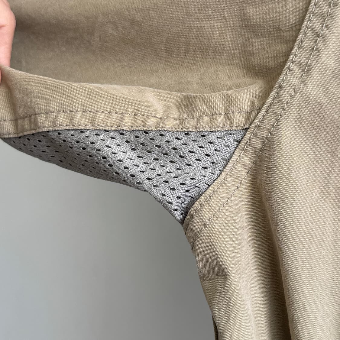 빈티지 90s 리바이스 캥거루 나일론 앤 코튼 아노락 L no 상품이미지8