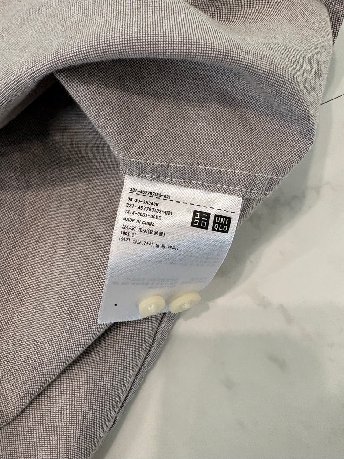 uniqlo short-sleeved shirt  상품이미지4