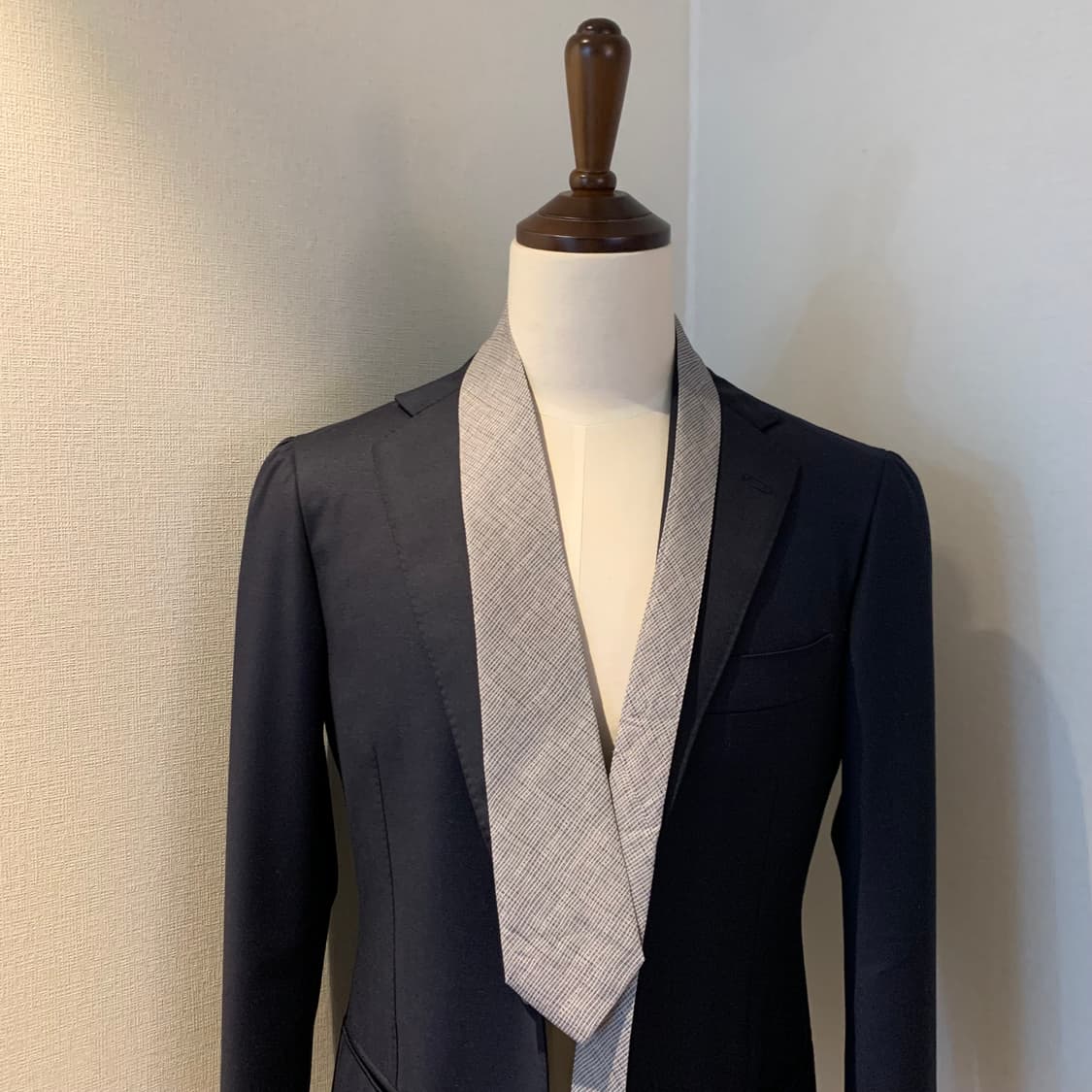 조르지오 아르마니 신형라벨 명품 클래식 정장넥타이 7.7cm 상품이미지1