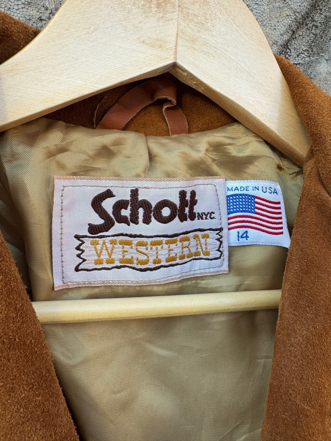 70s 쇼트 스웨이드 프린지 자켓 schott 웨스턴 가죽 자켓 상품이미지7