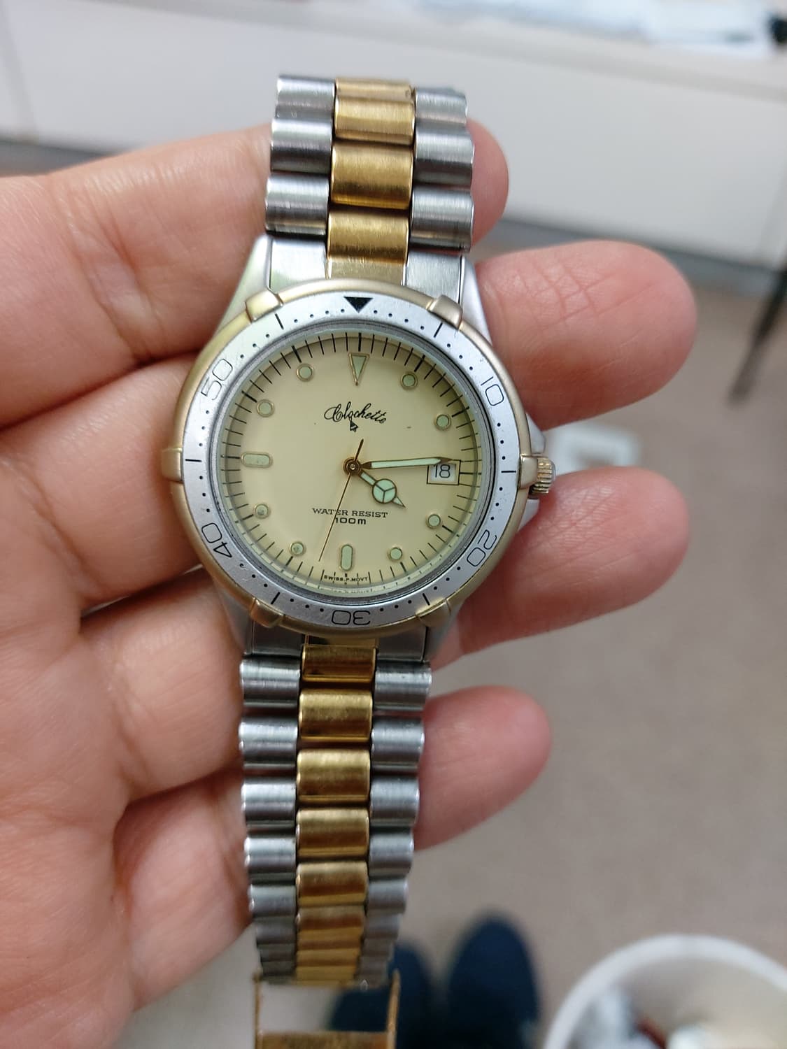 Colochette 남성 콤비 시계 상품이미지1