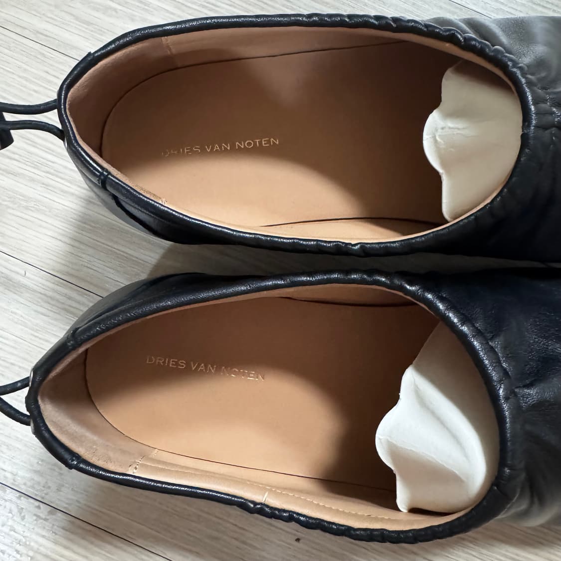 [43] 드리스 반 노튼 드로스트링 로퍼 블랙 상품이미지4