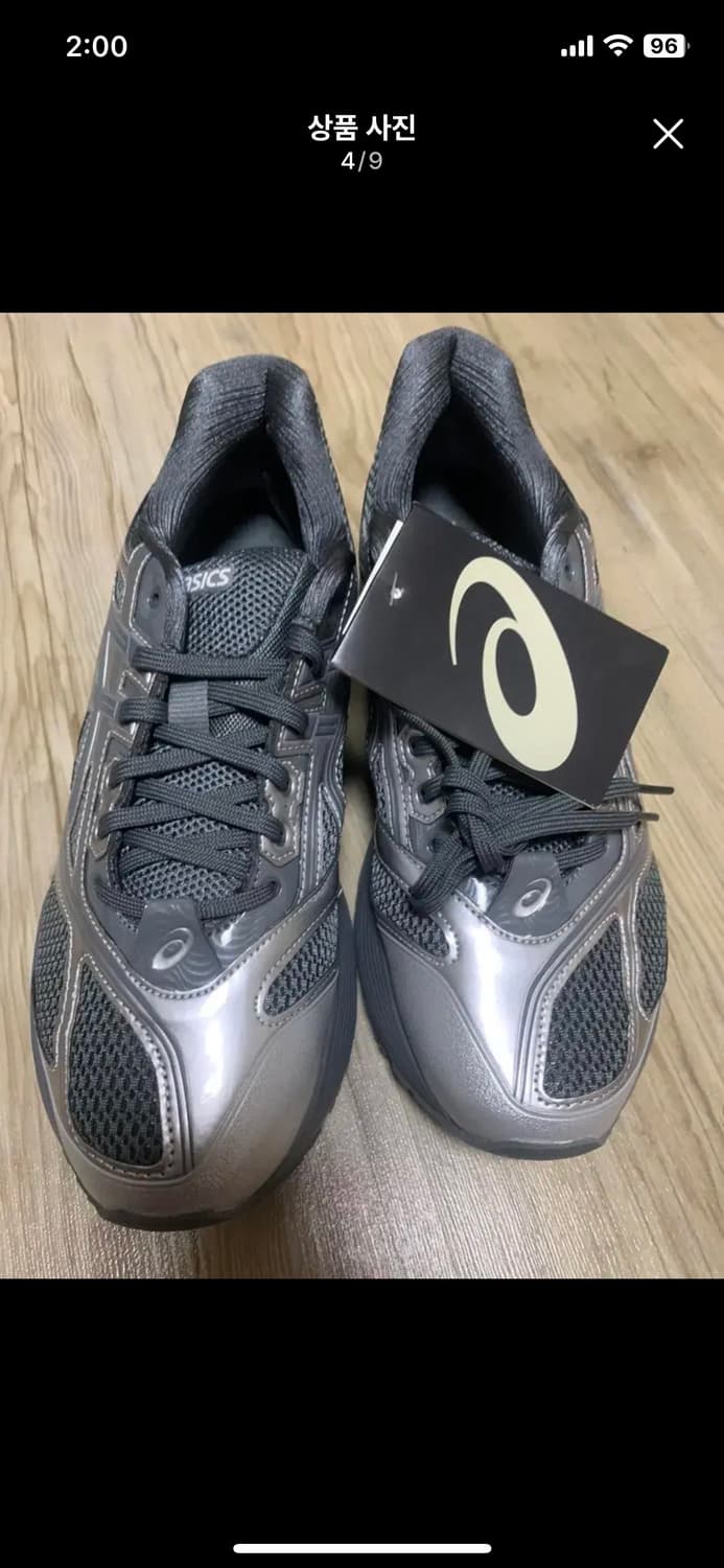 아식스 키코 젤코리카 실버 265 새상품 팝니다. 상품이미지4