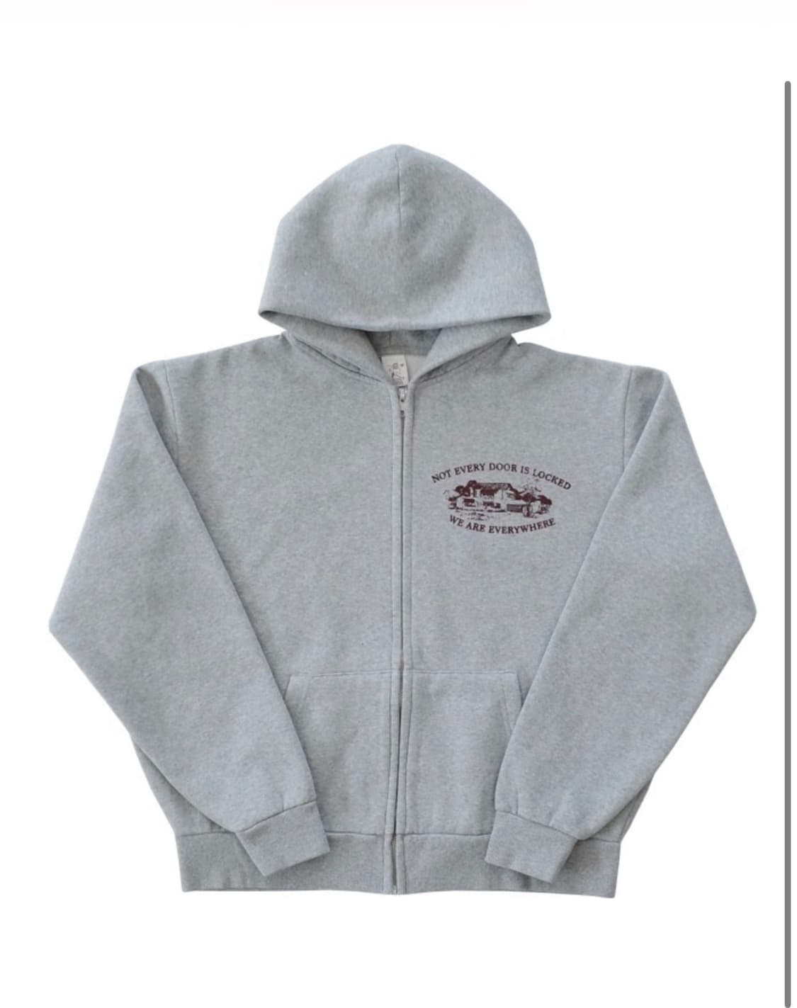 [L] 컬렉트피시스 후드집업 그레이 새상품 상품이미지1