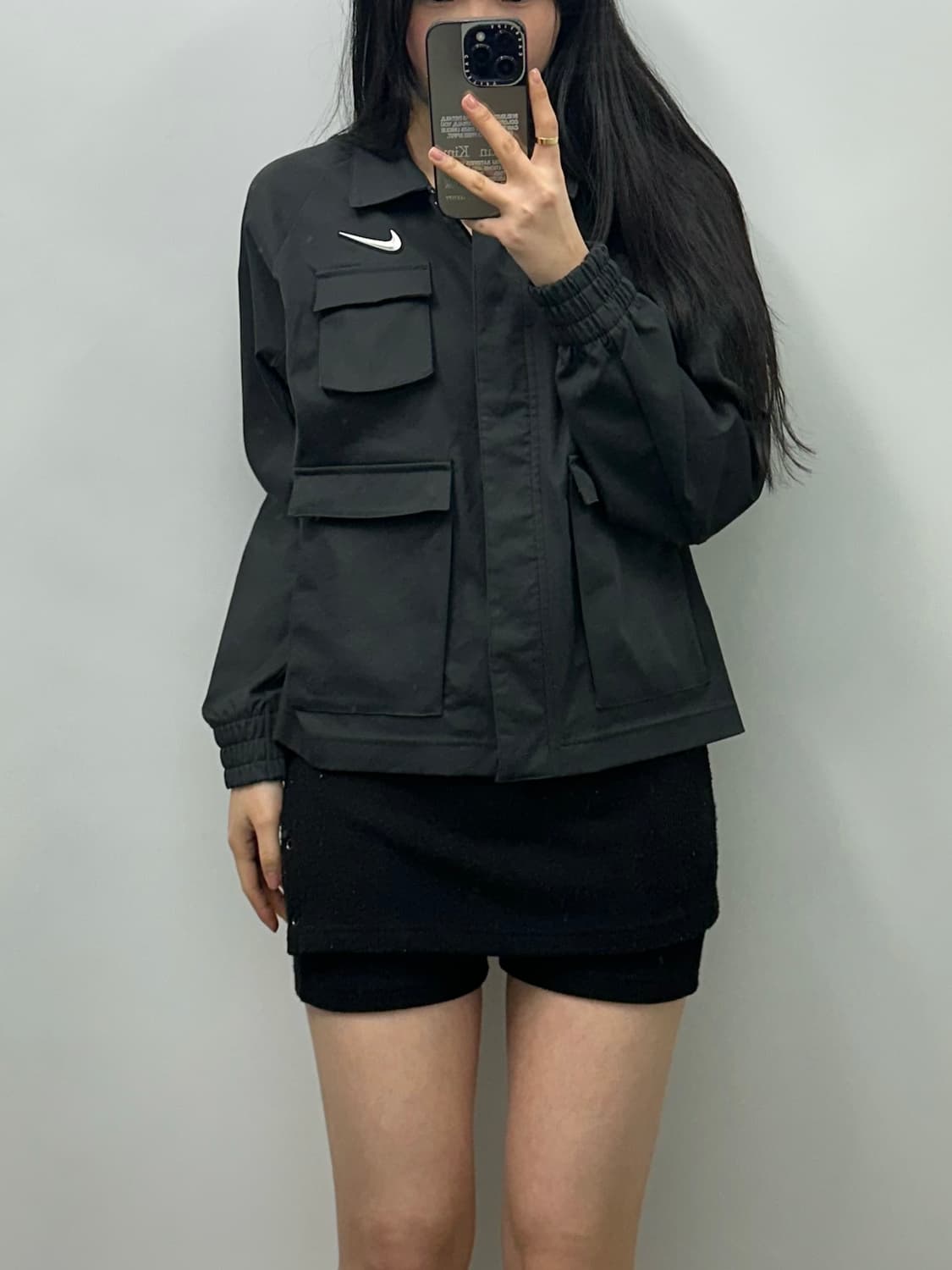 나이키 스포츠웨어 스우시 여성 우븐 자켓 상품이미지1