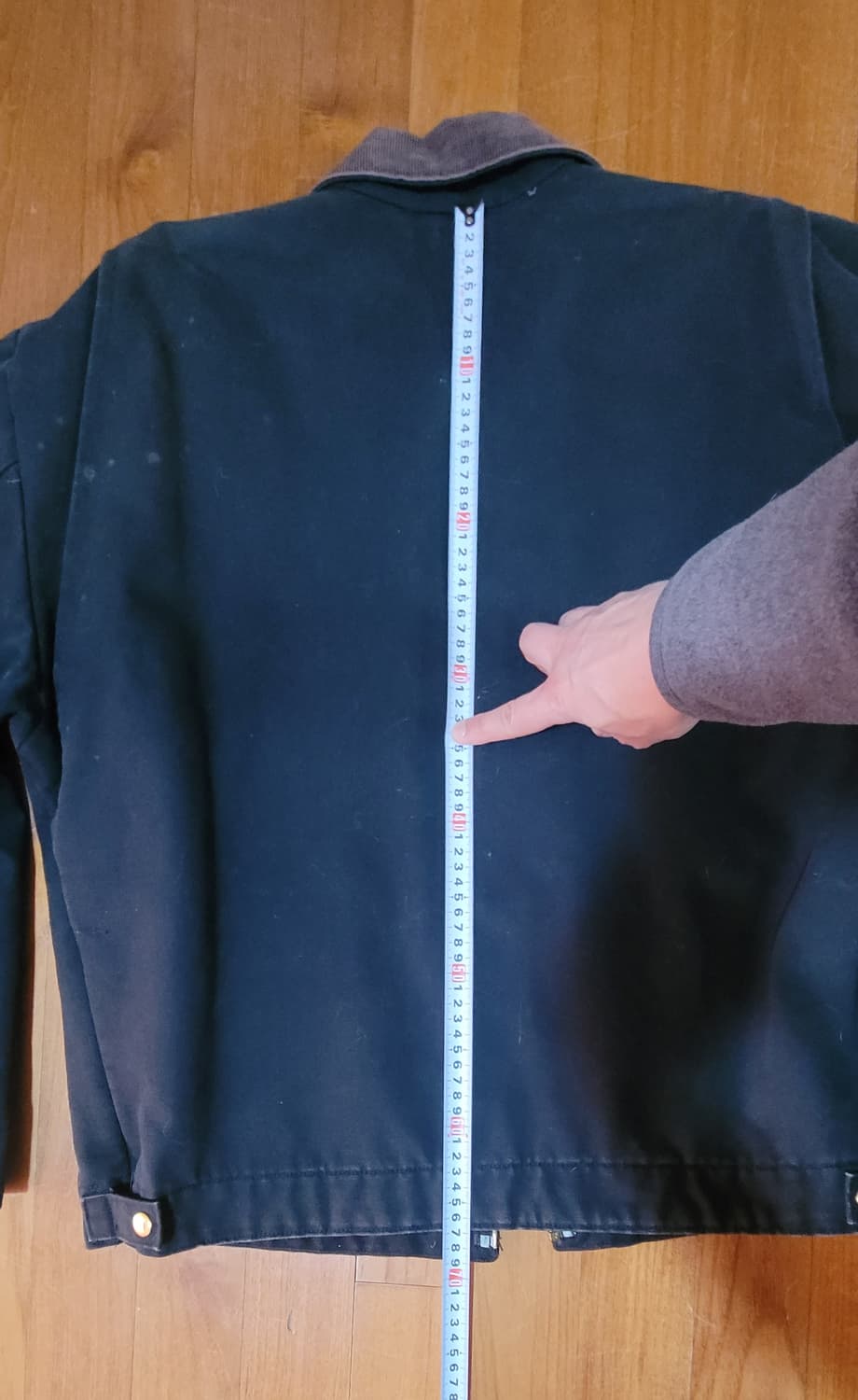 칼하트 디트로이트 J01 블랙 USA 상품이미지7