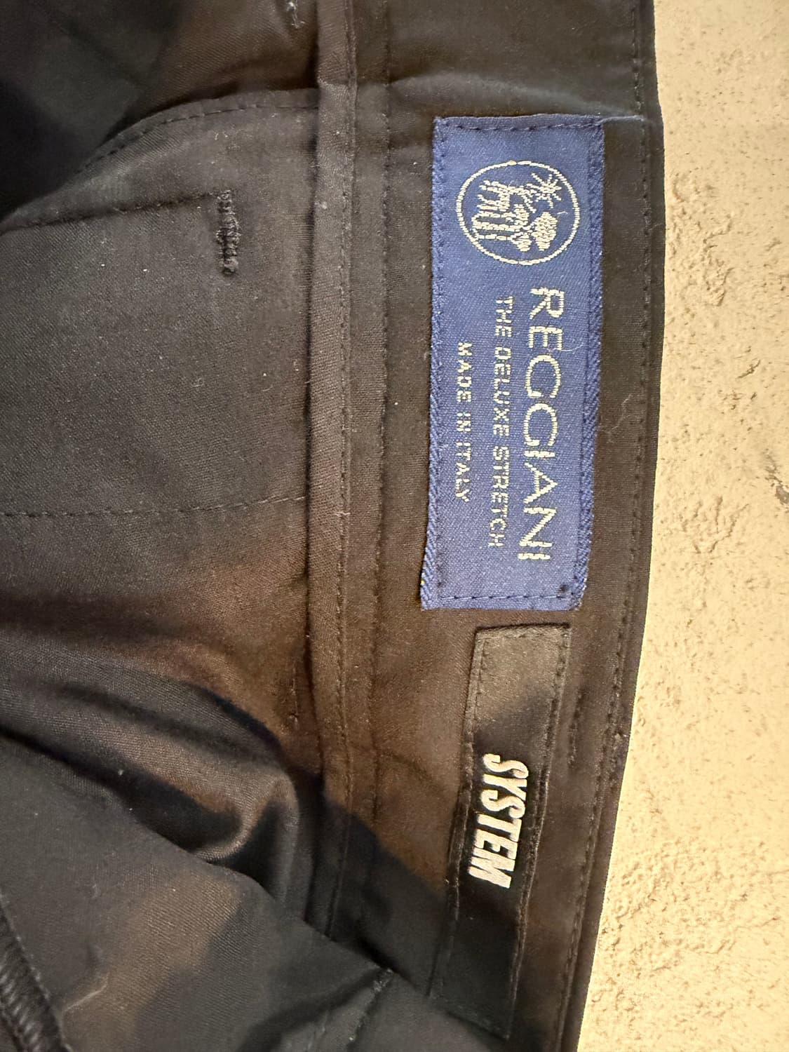 SYSTEM 검정색 남성 정장 바지 L 상품이미지3