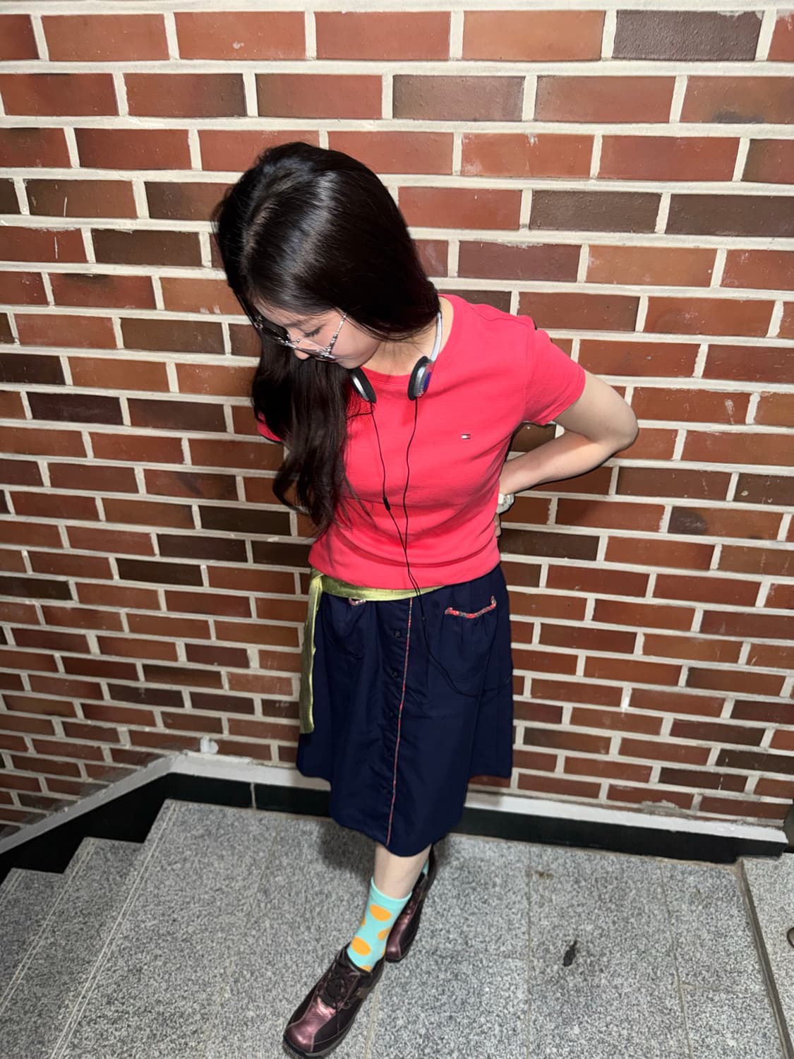 2000‘s 말광량이 빈티지 코디세트 3pcs 상품이미지2