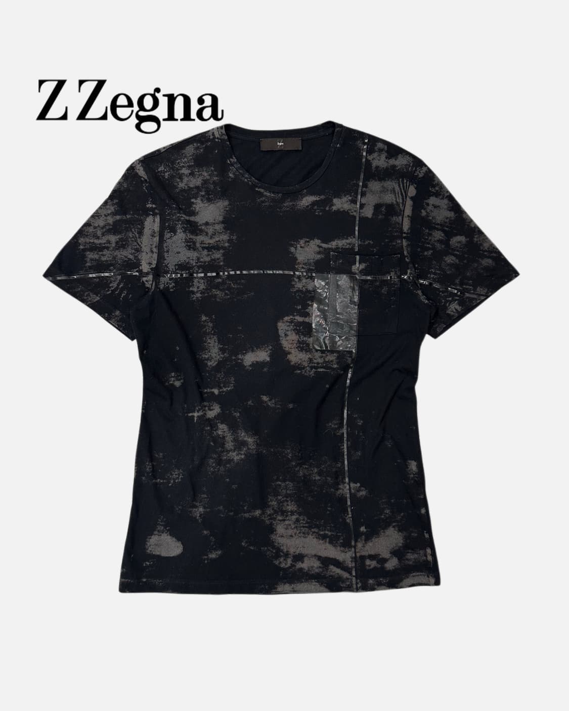 grunge pattern pocket t-shirt 상품이미지1