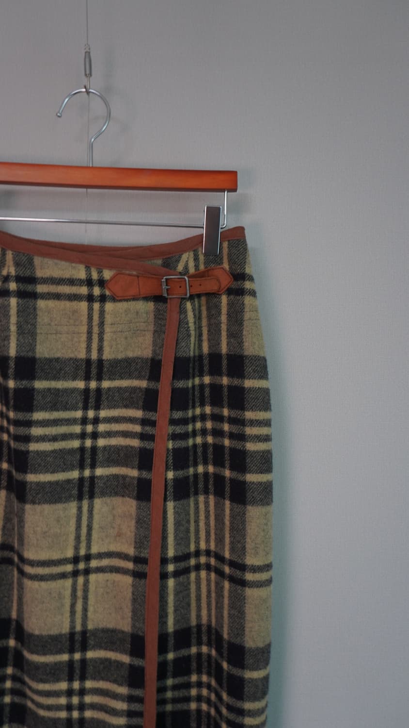 폴로랄프로렌 체크 스커트 상품이미지2