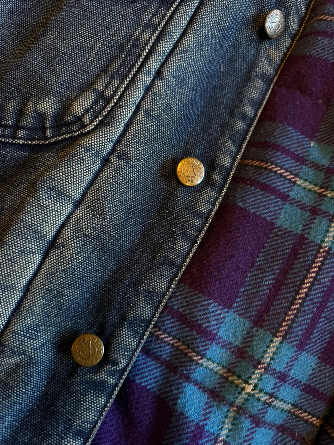 베스트 컴퍼니 데님 워크 자켓 100~105 상품이미지6