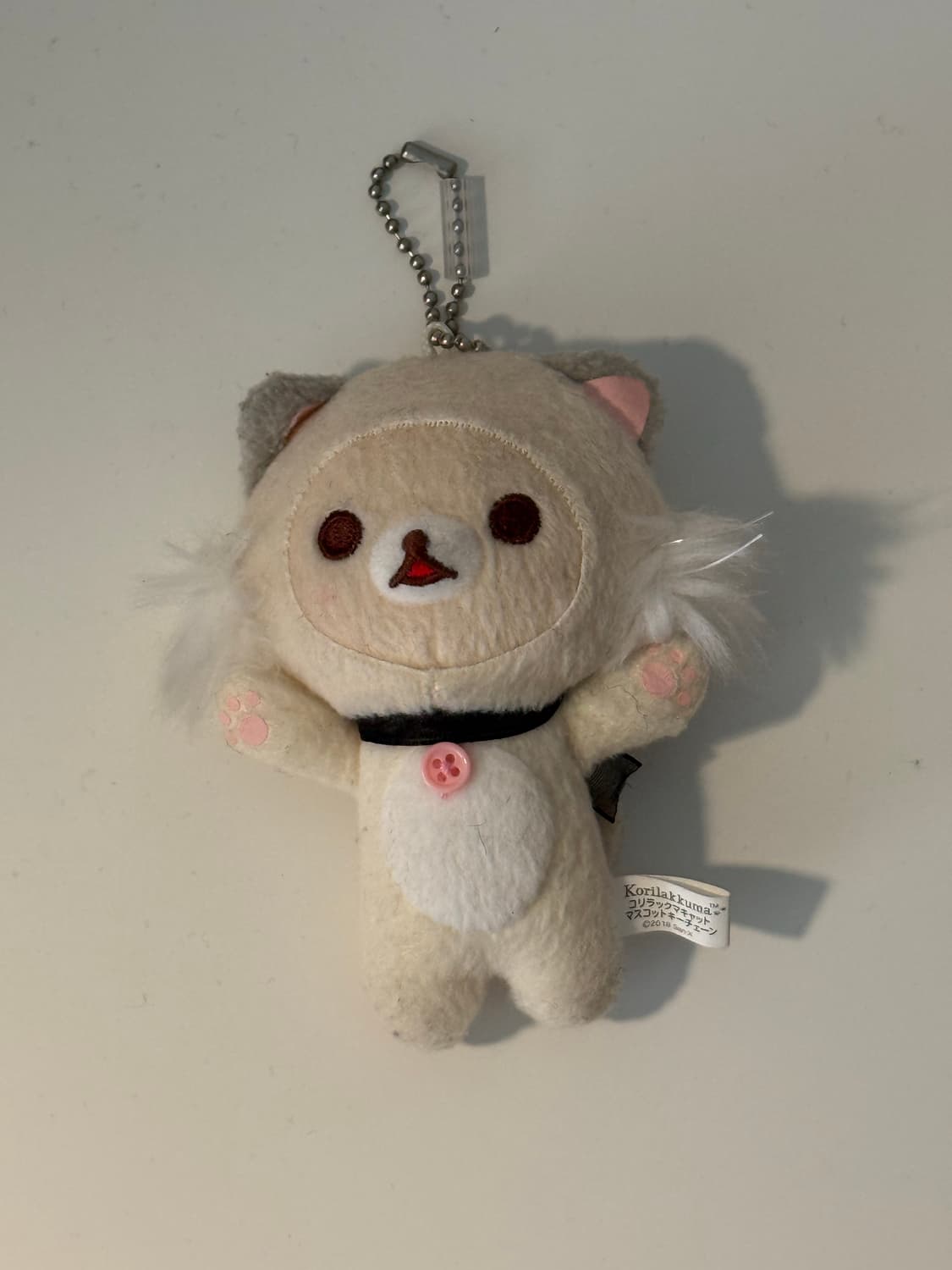 고전산엑스 네코코리락쿠마 고양이코리락쿠마 키링 인형 상품이미지2