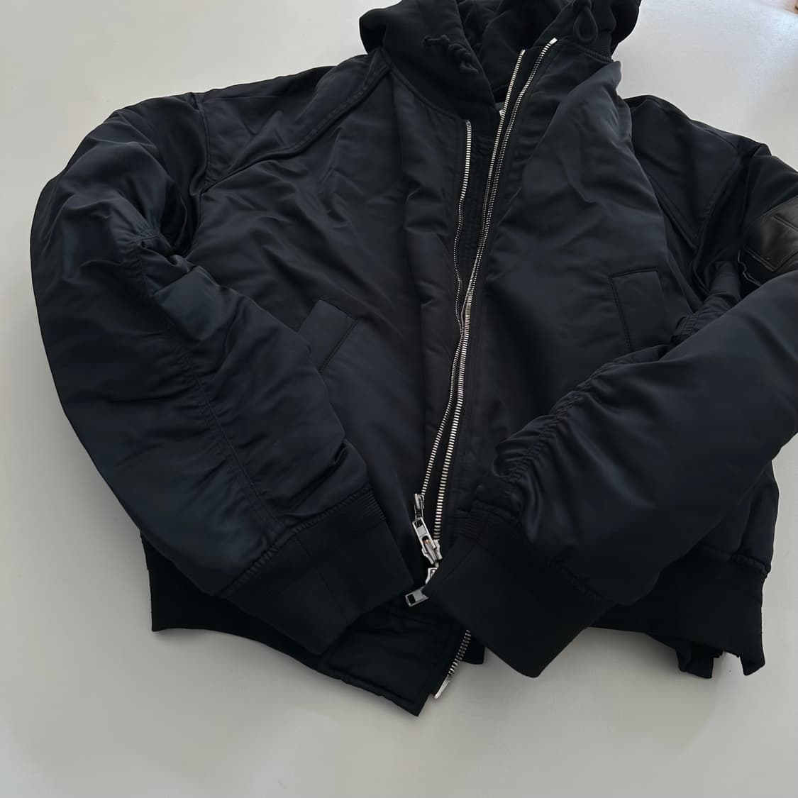 준지 21fw 후드마원 ma-1 완판모델 상품이미지3