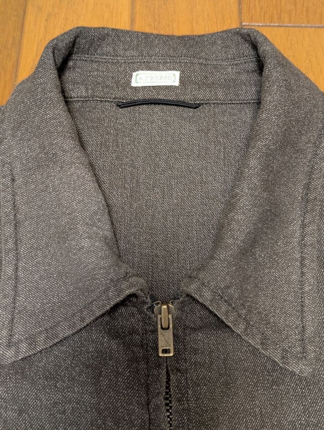 25aw Vintage Black Chambray Sports jkt 상품이미지4