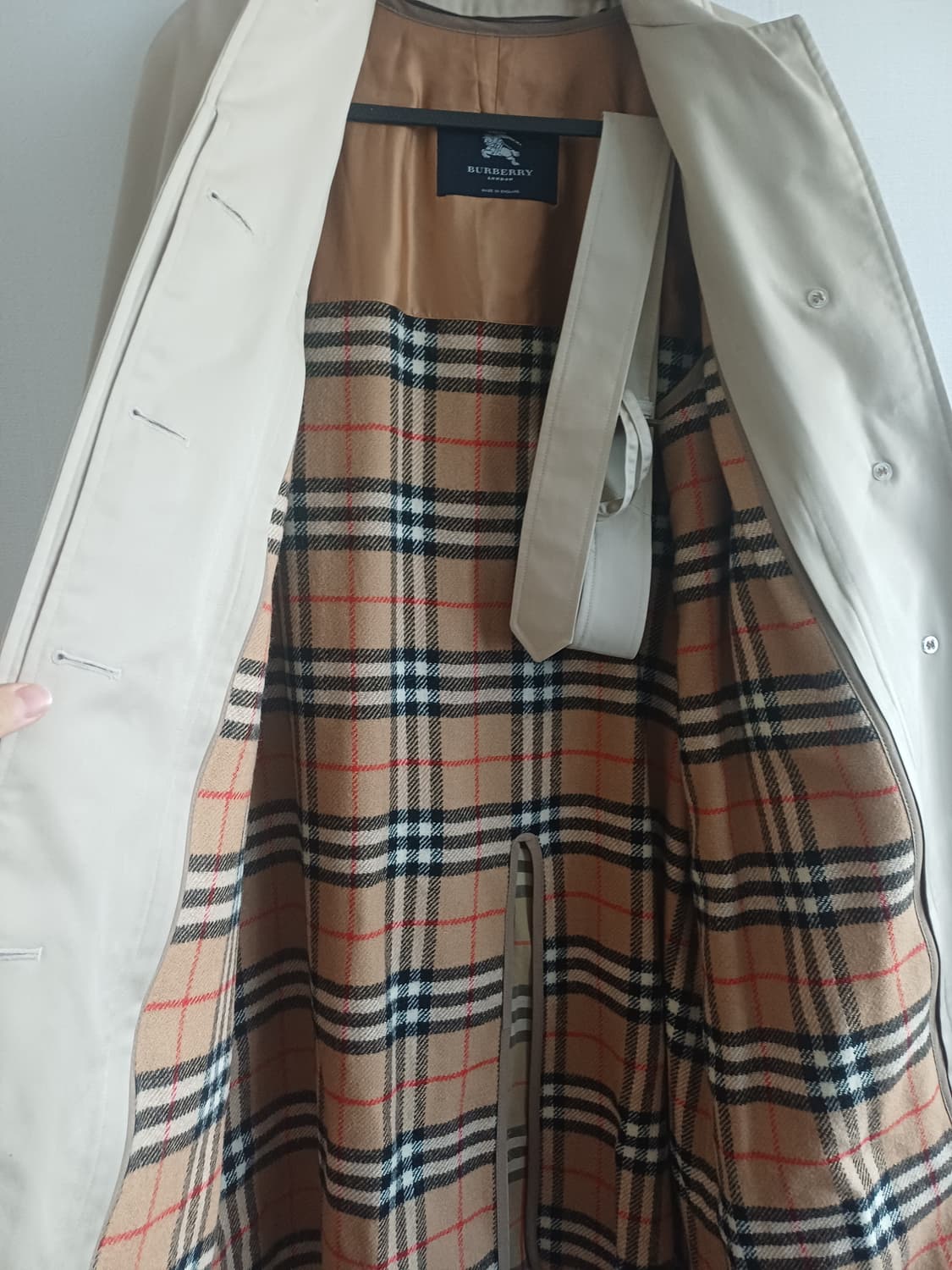 (정품)버버리 런던 카 트렌치 코트 상품이미지2