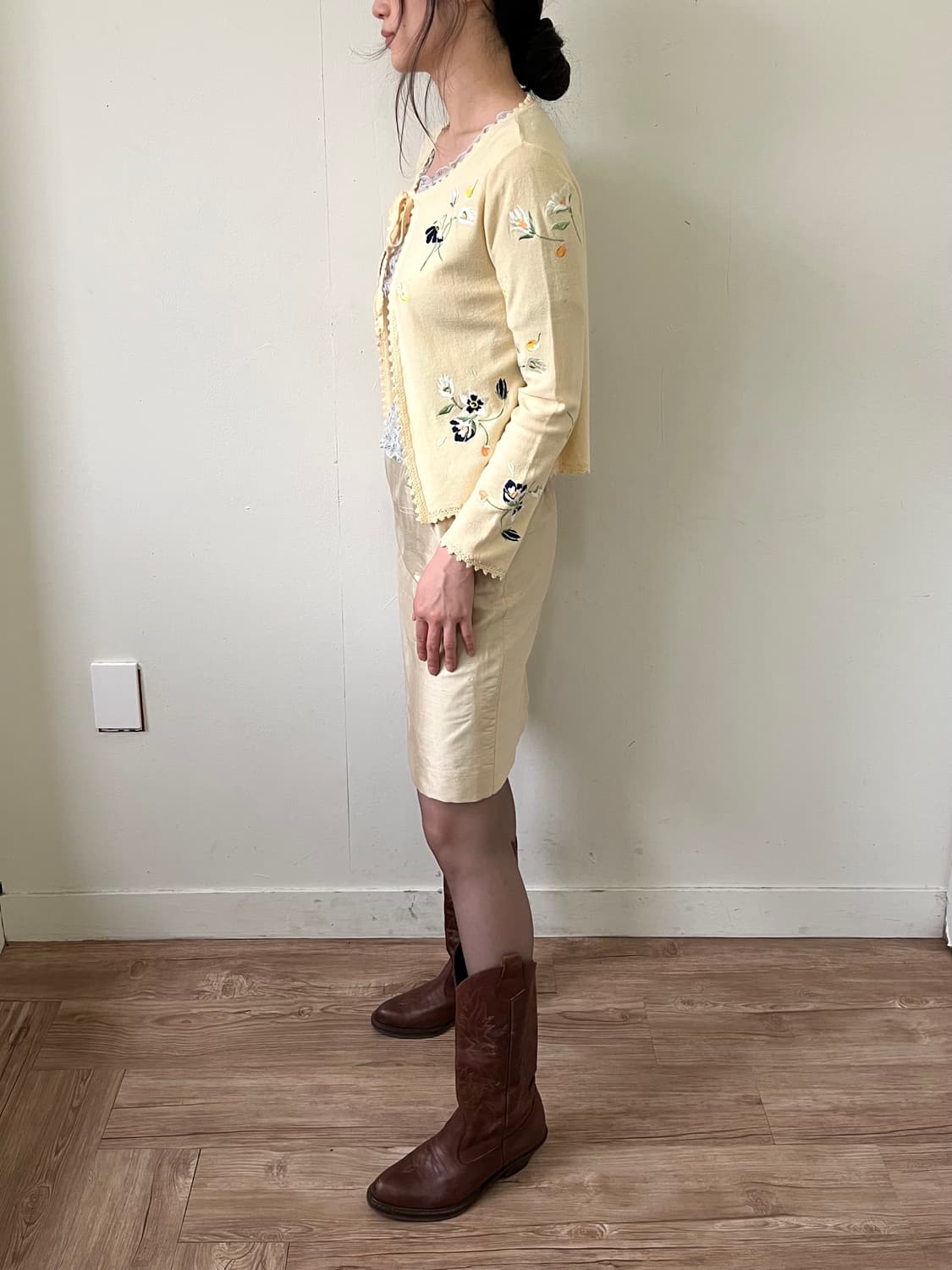 Sonia Rykiel 플라워 자수 가디건 상품이미지9