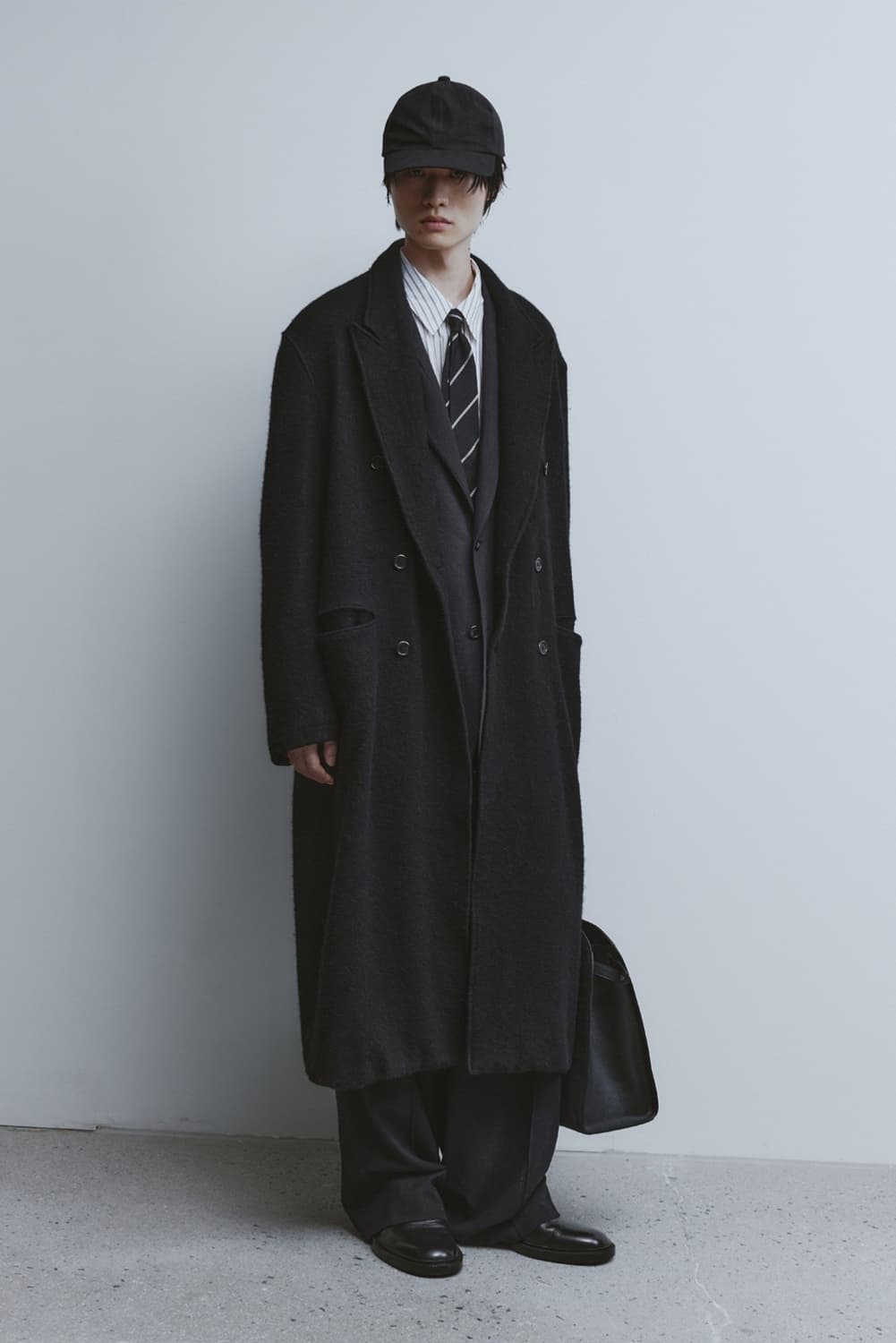 [M] 유스 축융울 보일드울 더블코트 상품이미지1