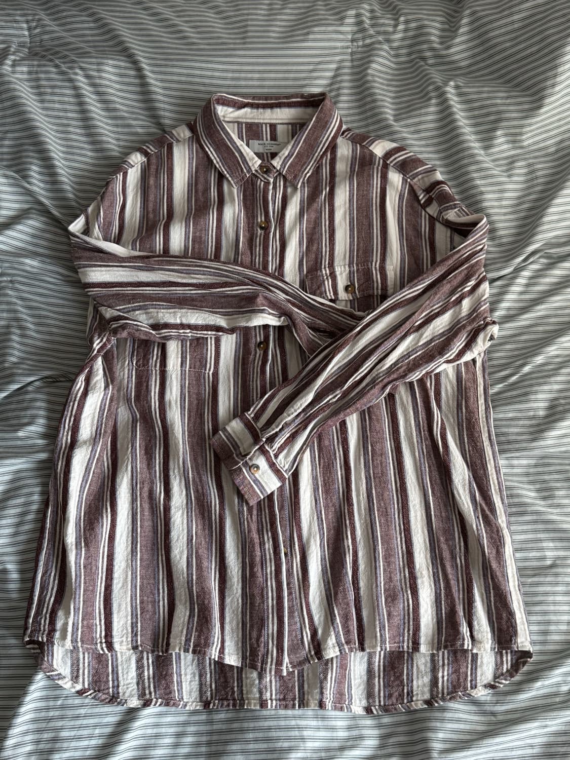 [Back Number] 스트라이프 셔츠 M 상품이미지4