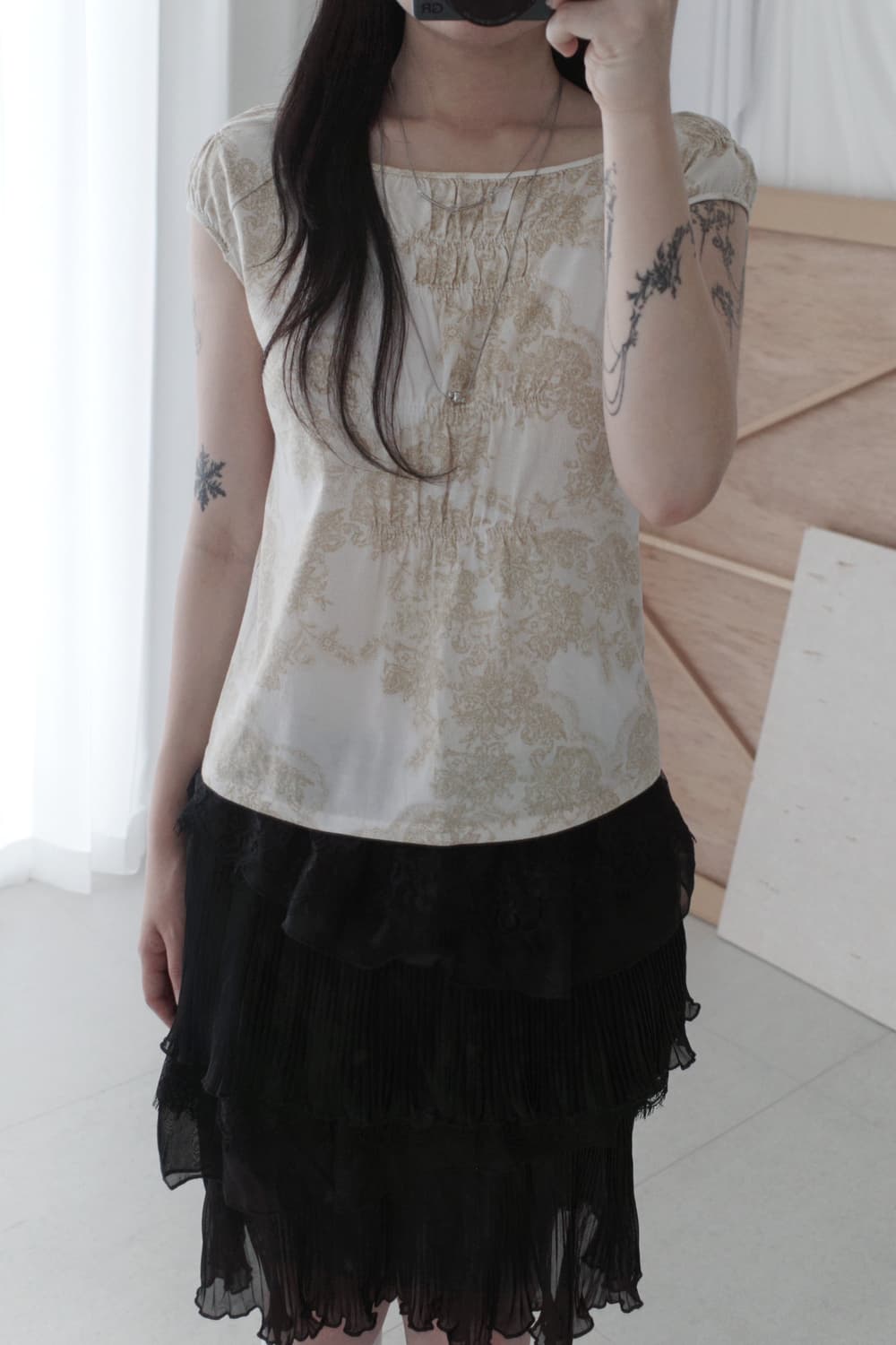 paisley half sleeveless 상품이미지5
