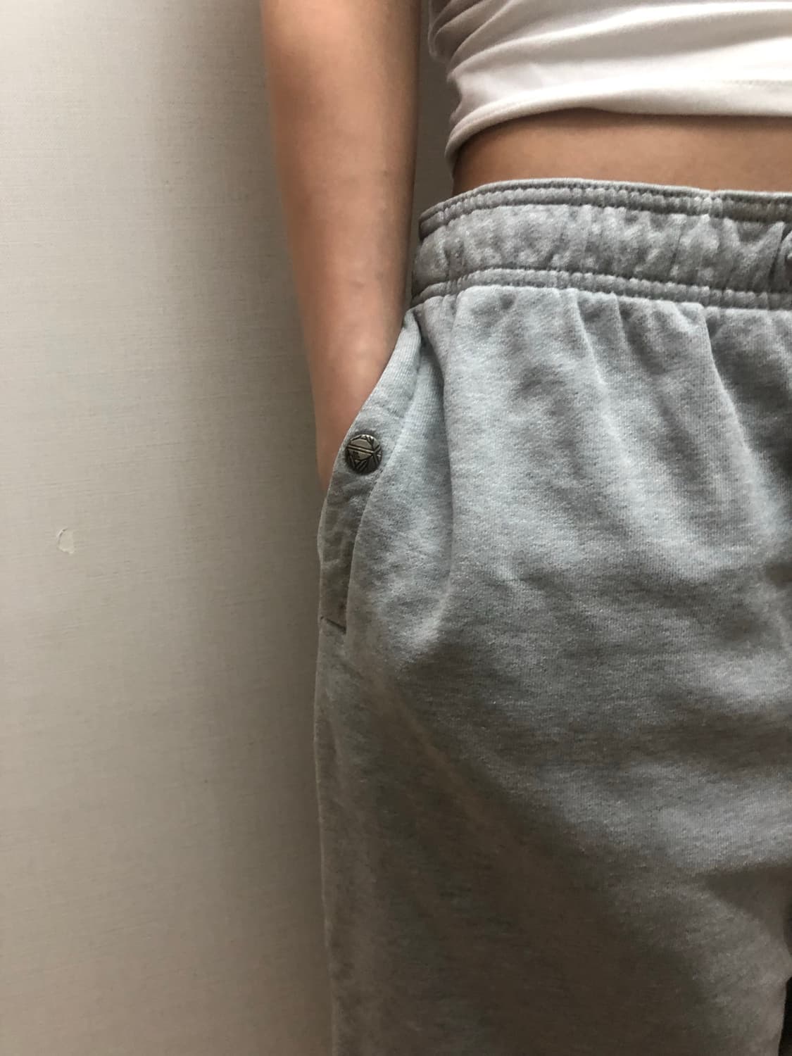 빈티지 아디다스 그레이 버뮤다 팬츠 상품이미지3
