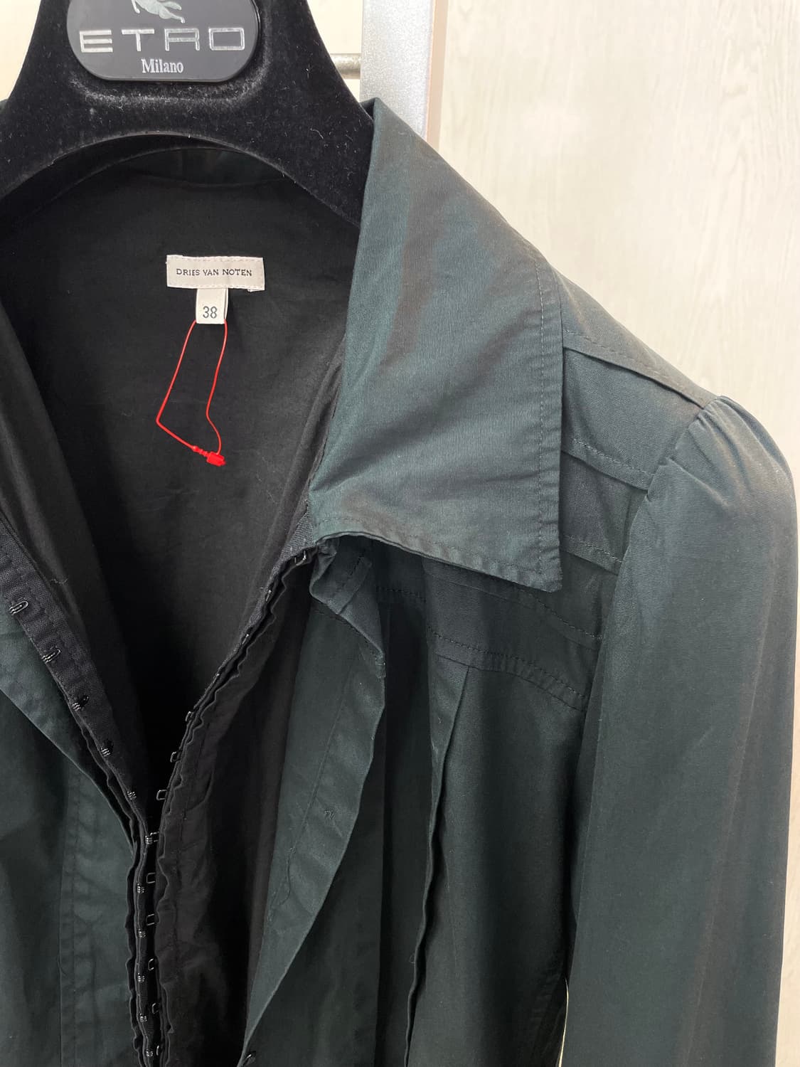 드리스 반 노튼 레이어드 자켓 블라우스 셔츠 55 상품이미지8